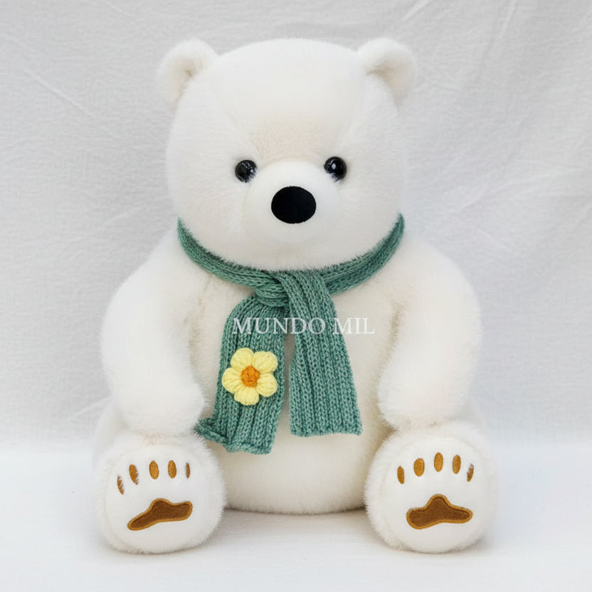 PELUCHE OSO POLAR 35 CM IMPORTADO 9-35