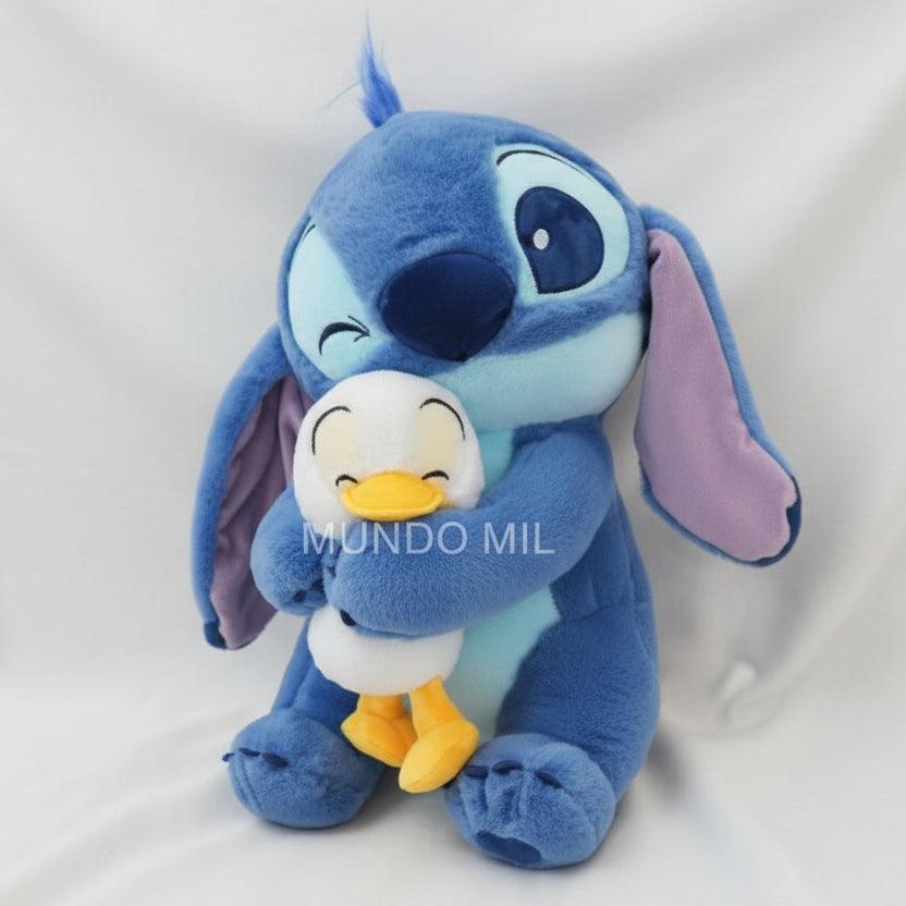 PELUCHE STITCH CON PATO 35 CM IMPORTADO K1