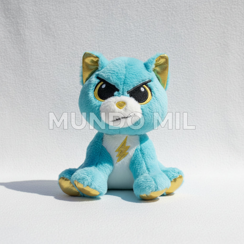 PELUCHE GATO RAYO 30 CM CALIDAD