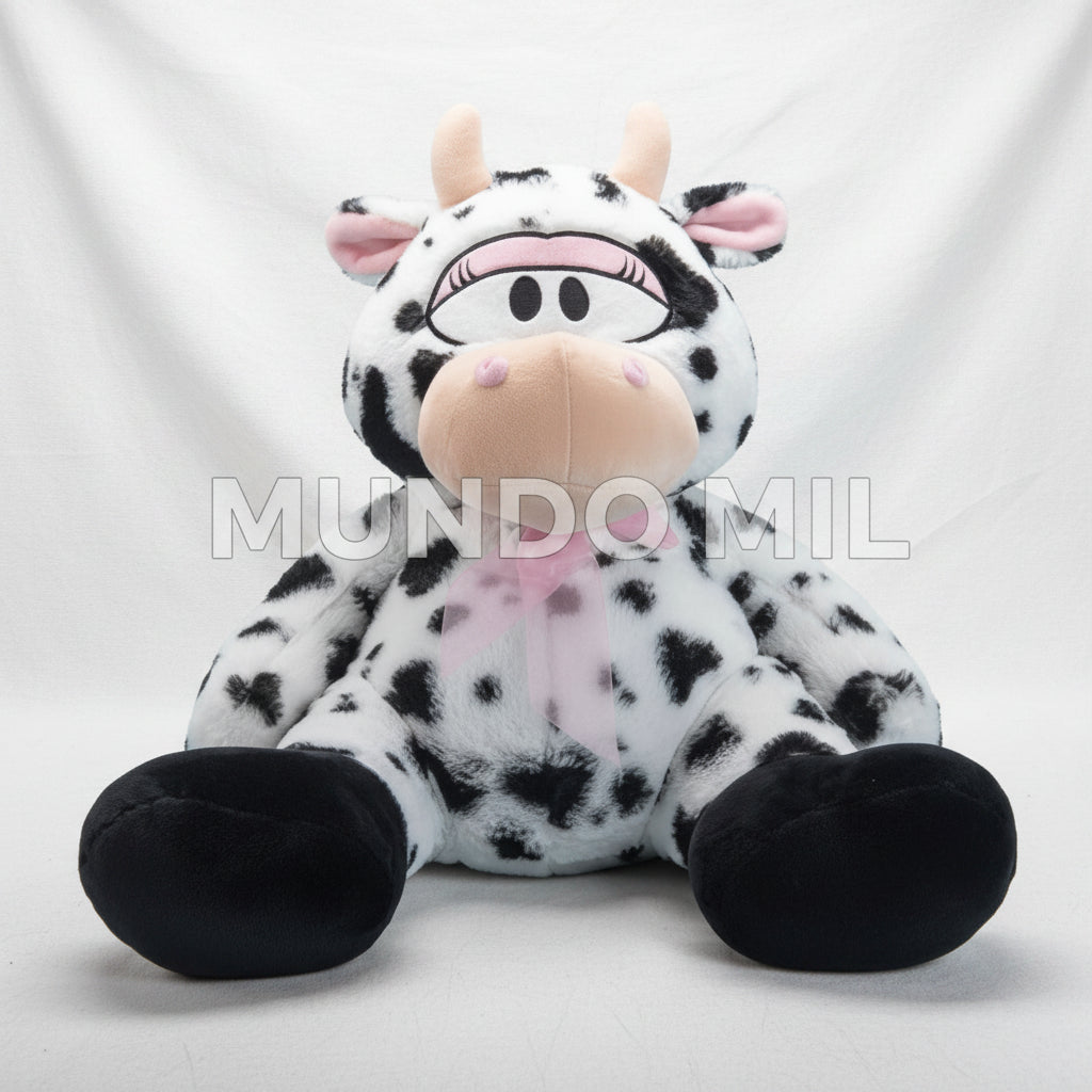 PELUCHE VACA PLUS SENTADA 58 CM CALIDAD