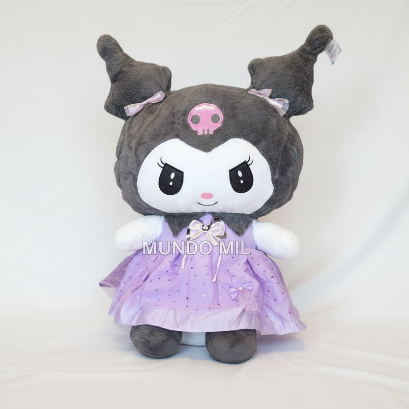 PELUCHE KUROMI VESTIDO LILA 90 CM IMPORTADO K